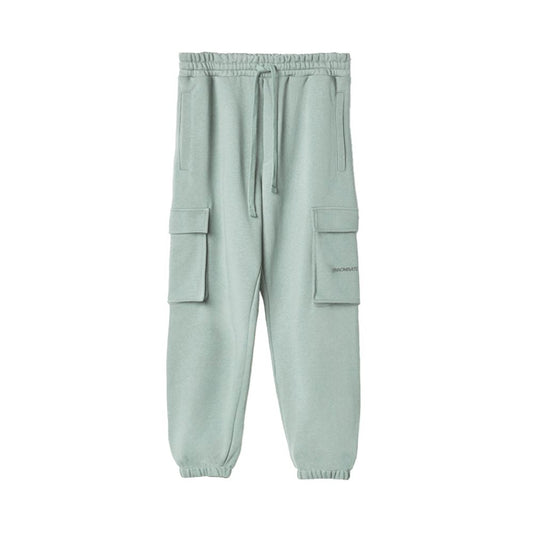 Hinnominate Gray Cotton Cargo Trousers