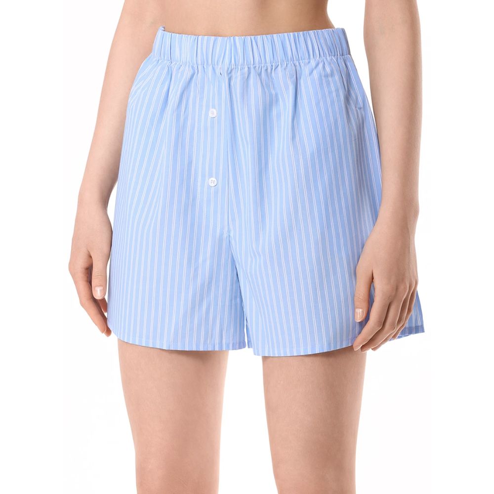 Hinnominate Blue Cotton Bermuda Shorts