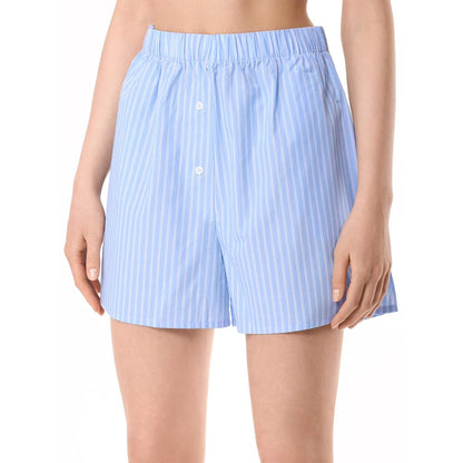 Hinnominate Blue Cotton Bermuda Shorts