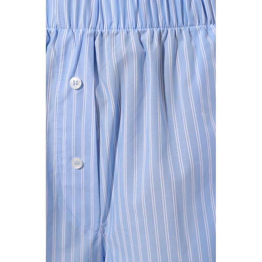 Hinnominate Blue Cotton Bermuda Shorts