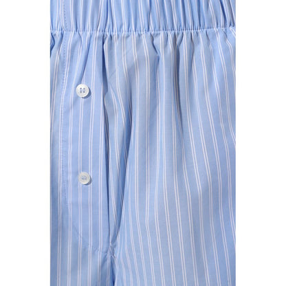 Hinnominate Blue Cotton Bermuda Shorts