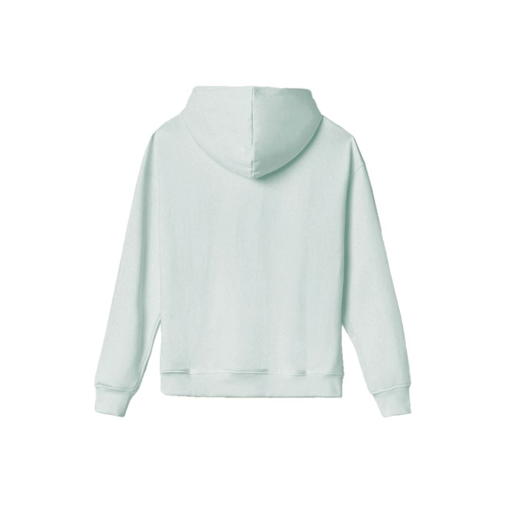 Hinnominate Gray Cotton Sweater with Central Pocket