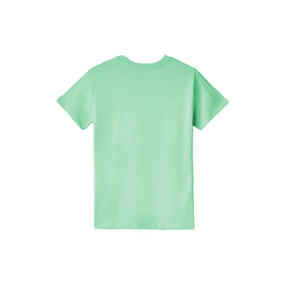 Hinnominate Green Cotton T-Shirt with Embossed Logo