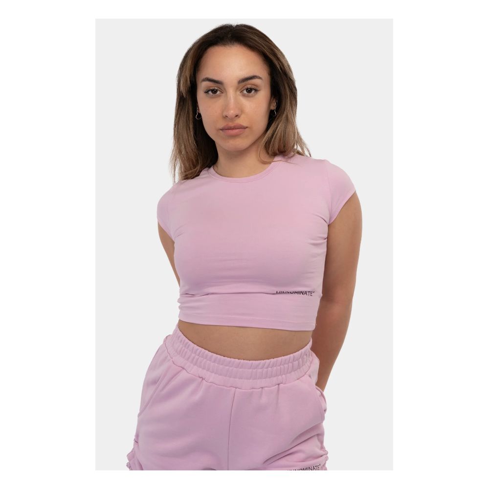 Hinnominate Pink Cotton Short Sleeved T-Shirt
