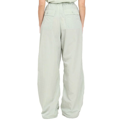 Hinnominate High-Waisted Green Nylon Jeans