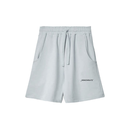 Hinnominate Gray Cotton Fleece Shorts