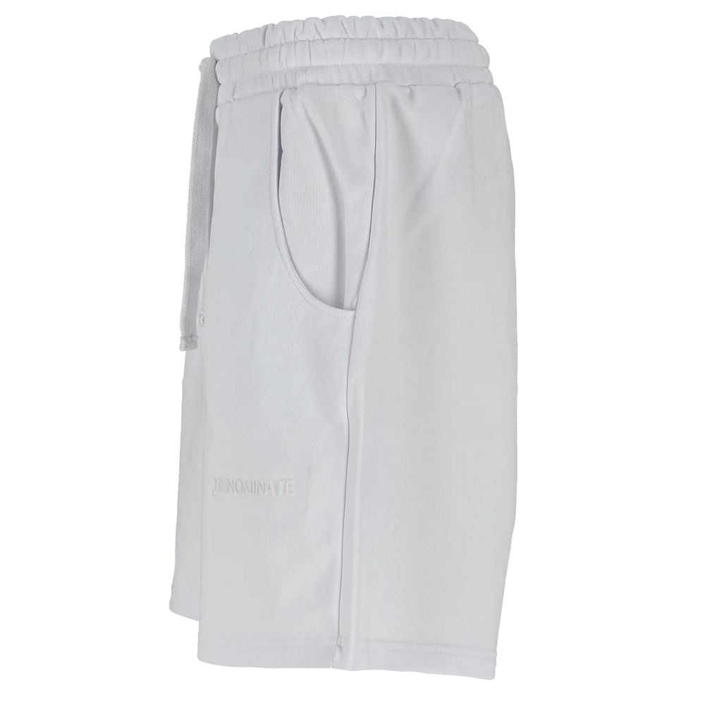 Hinnominate White Cotton Short - Effortless Italian Style