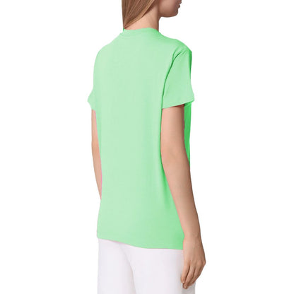 Hinnominate Green Cotton Short-Sleeved T-Shirt