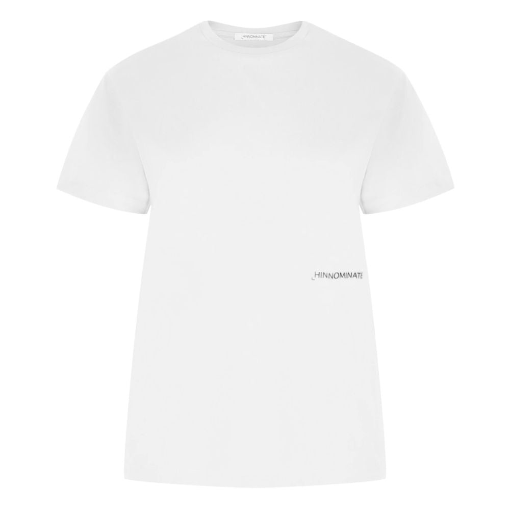 Hinnominate White Cotton Short-Sleeved T-Shirt