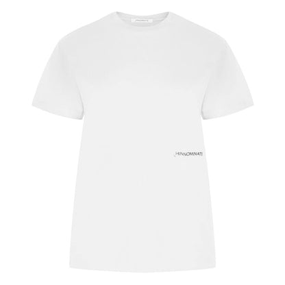 Hinnominate White Cotton Short-Sleeved T-Shirt
