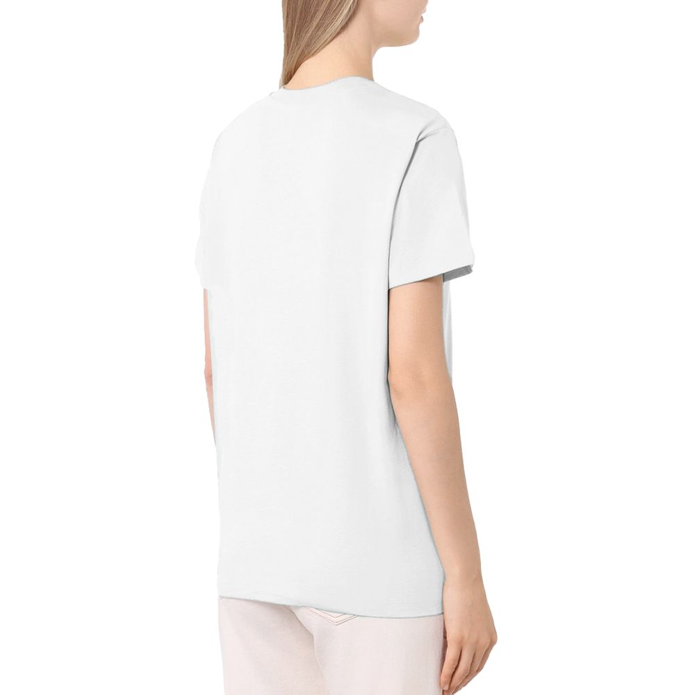 Hinnominate White Cotton Short-Sleeved T-Shirt
