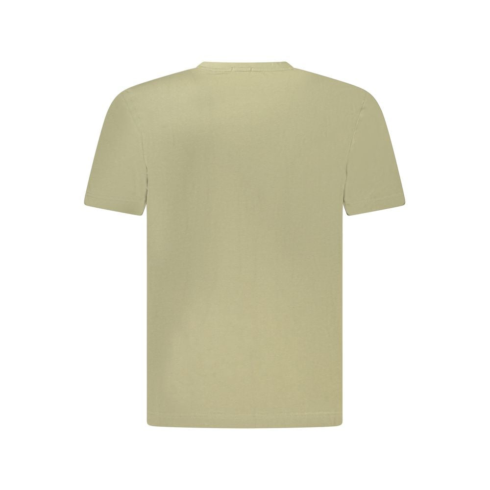 Hugo Boss Green Cotton Men T-Shirt