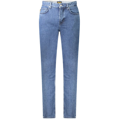Hugo Boss Blue Cotton Men Jeans - Slim Fit Delaware