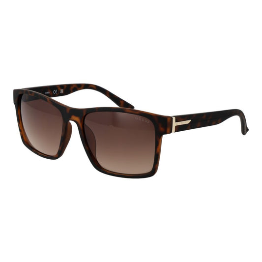Guess Brown Men’s Sunglasses – Full-Rim Frame with Brown Gradient Lenses, 57mm