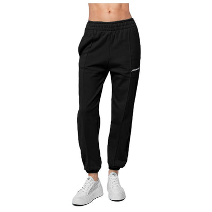 Hinnominate Black Cotton Sweatpants