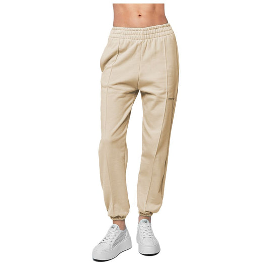 Hinnominate Beige Cotton Joggers