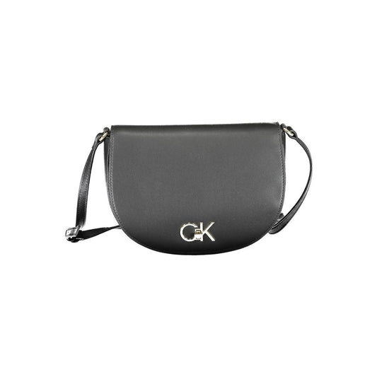 Calvin Klein Recycled Black Polyester Handbag
