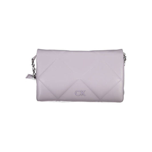 Calvin Klein Purple Recycled Polyester Handbag