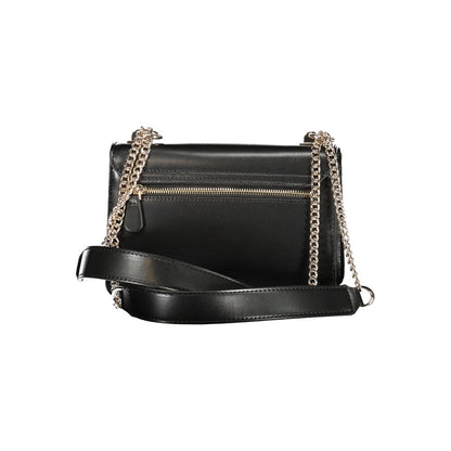 Guess Jeans Black Polyethylene Handbag - Evelune Bag