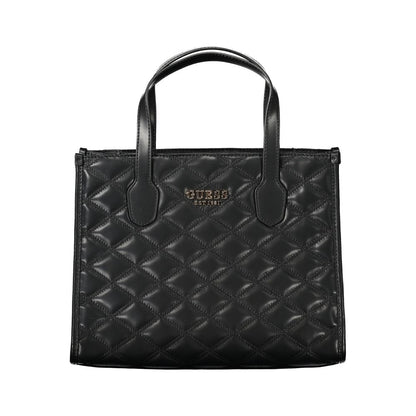Guess Jeans Black Polyethylene Handbag - Tamsin Bag