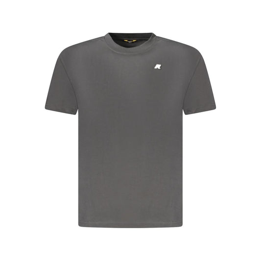 K-WAY Black Cotton T-Shirt - Classic Comfort