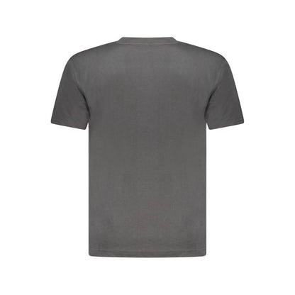 K-WAY Black Cotton T-Shirt - Classic Comfort