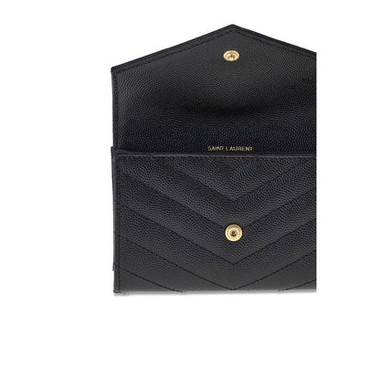 Saint Laurent Leather Wallet: Elegant Functionality Meets Classic Style
