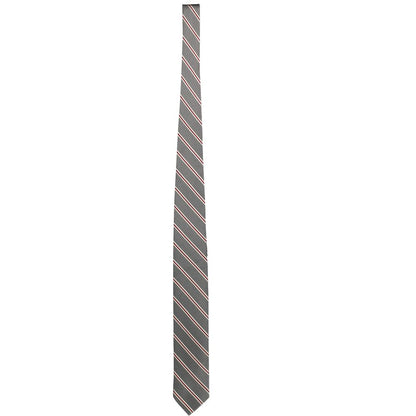 Gant Gray Silk Tie with Contrasting Details