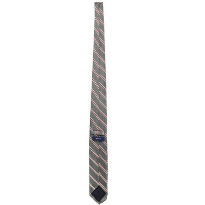 Gant Gray Silk Tie with Contrasting Details