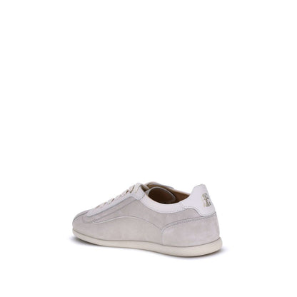 Brunello Cucinelli Suede Leather Sneakers