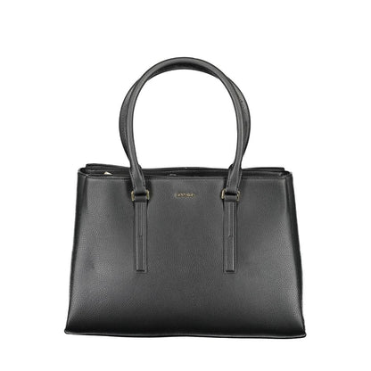 Calvin Klein Black Recycled Polyester Handbag