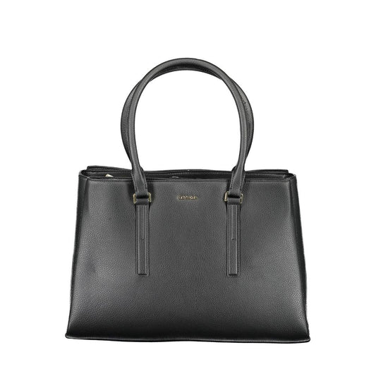 Calvin Klein Black Recycled Polyester Handbag