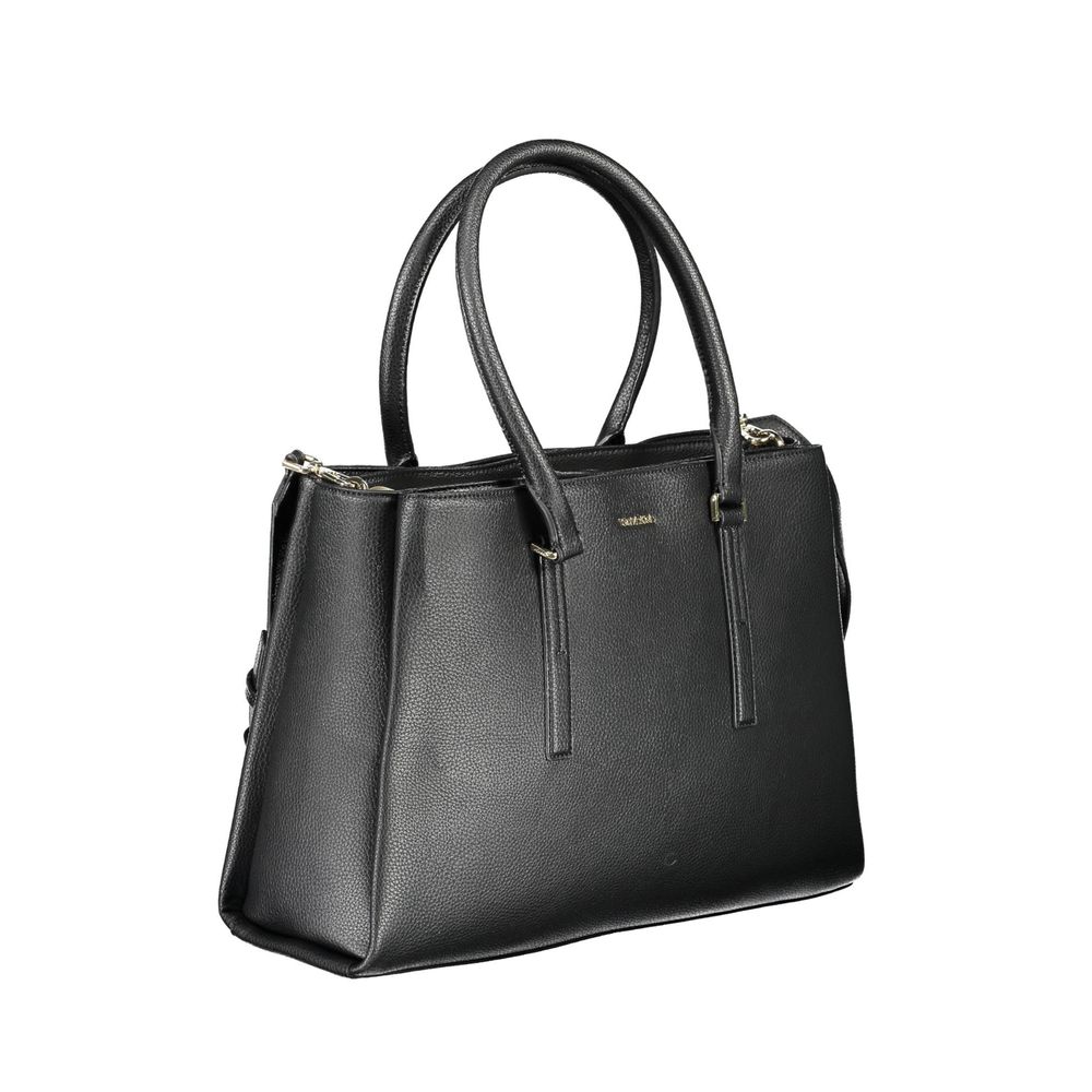 Calvin Klein Black Recycled Polyester Handbag