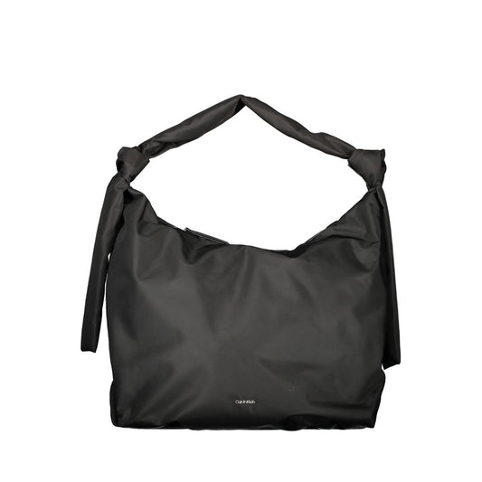 Calvin Klein Black Recycled Polyester Handbag