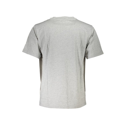 North Sails Gray Cotton T-Shirt - Comfort Fit Essential for Every Adventure