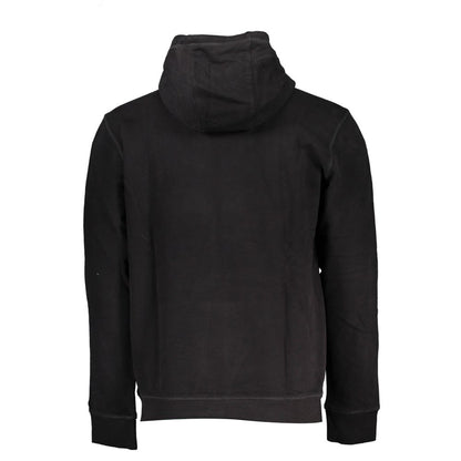 Tommy Hilfiger Black Cotton Sweatshirt with Hood