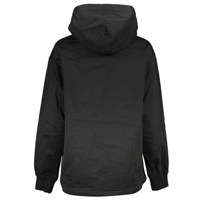 Calvin Klein Black Polyester Hooded Sweatshirt