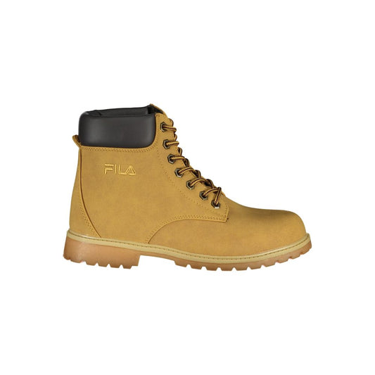 Fila Yellow Polyester Boot - Stylish Comfort for Every Adventure