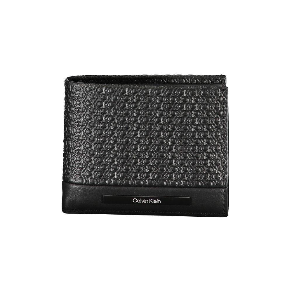 Calvin Klein Black Leather Wallet - Sleek and Stylish Essentials