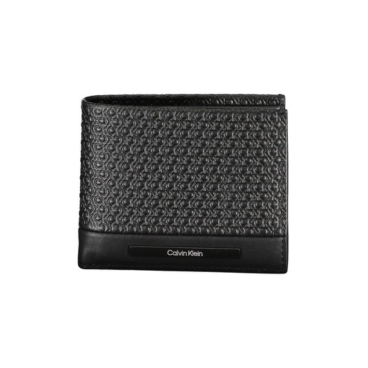 Calvin Klein Black Leather Wallet - Sleek and Stylish Essentials