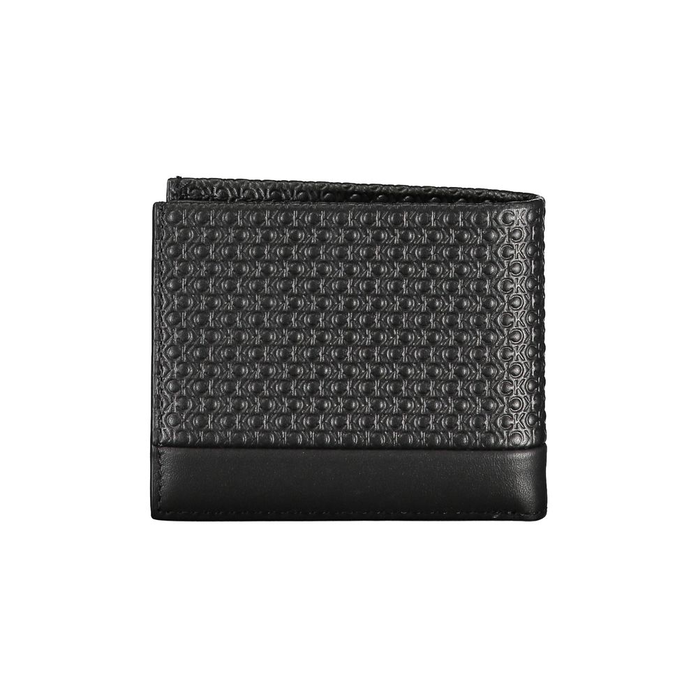 Calvin Klein Black Leather Wallet - Sleek and Stylish Essentials