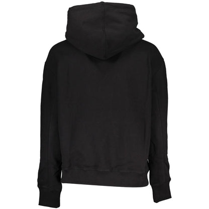 Calvin Klein Black Cotton Hoodie