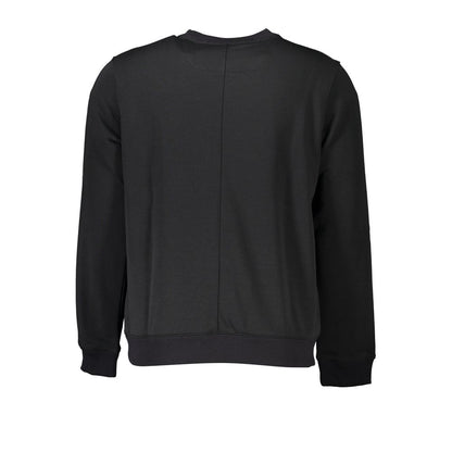 Calvin Klein Black Polyester Crew Neck Sweater