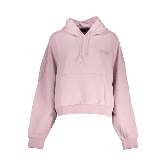 Napapijri Pink Cotton Hoodie