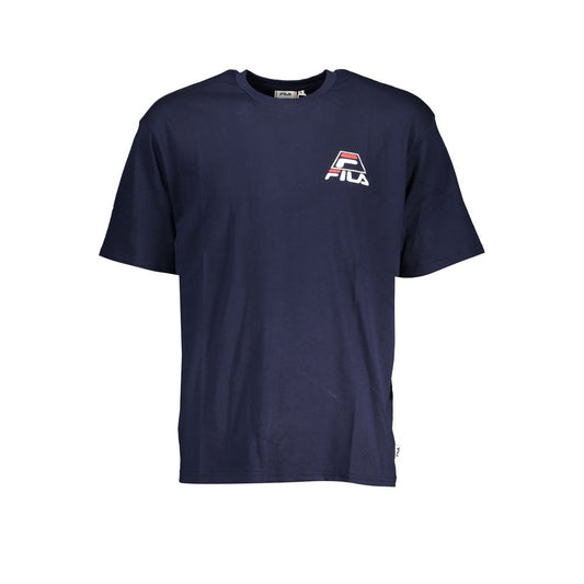 Fila Blue Cotton T-Shirt - Perfect for Everyday Wear