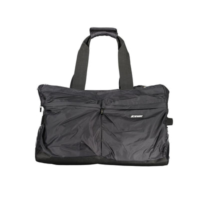 K-WAY Black Polyester Luggage and Travel Bag