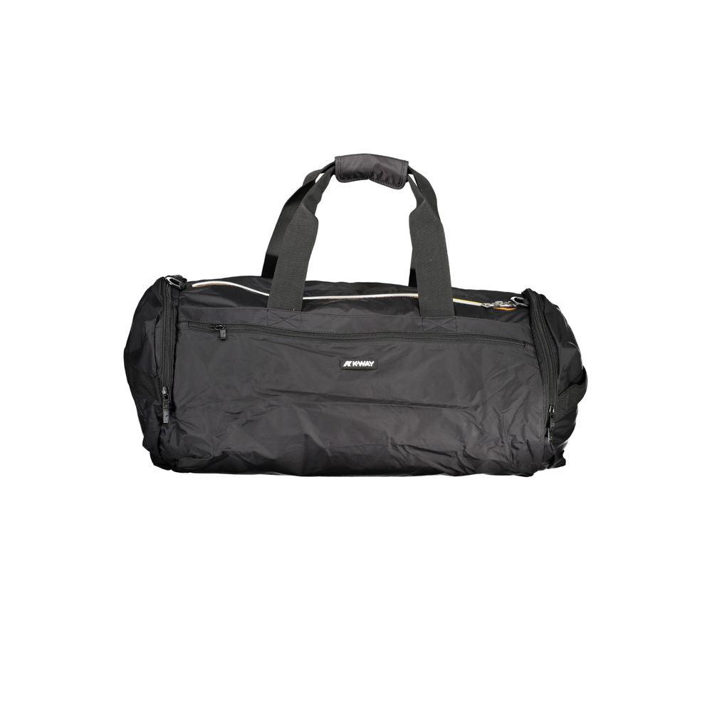 K-WAY Black Polyamide Luggage And Travel Bag