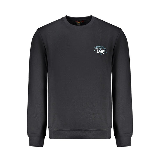 Lee Black Cotton Sweater - Stylish Comfort for Everyday Wear