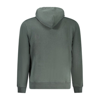 Napapijri Green Cotton Sweater - Long Sleeve Hoodie