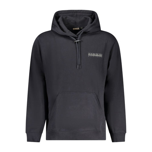 Napapijri Black Cotton Hoodie